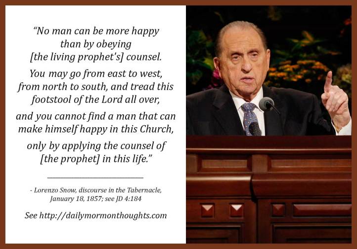 Image result for Our need for a living prophet